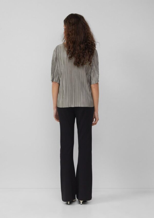 Shirt mit Plisseefalten