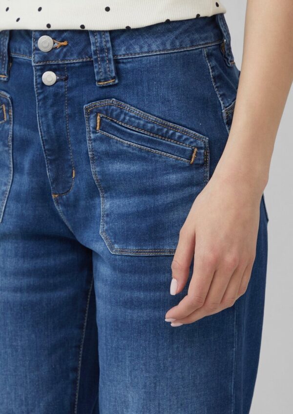 Jeans Reena / Slim Fit / High Rise / Flared Leg / Super Stretch