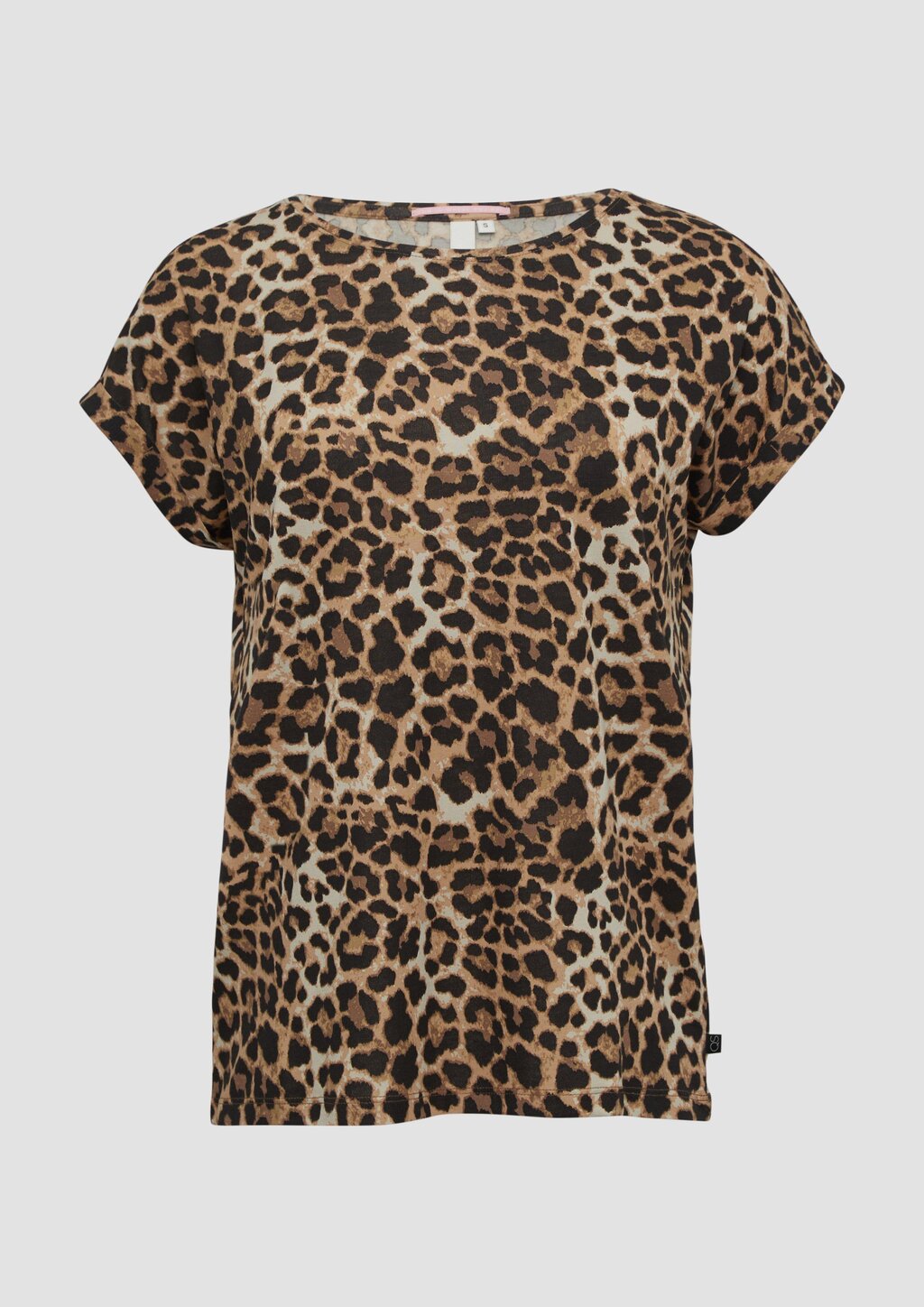 Locker geschnittenes T-Shirt aus Modalmix