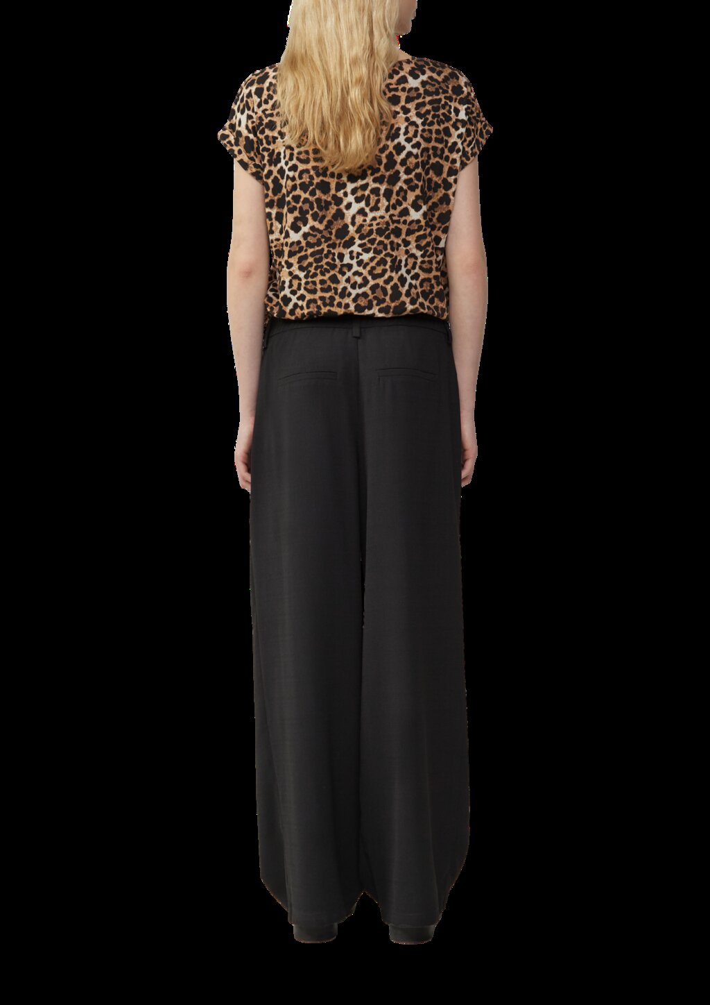 Locker geschnittenes T-Shirt aus Modalmix