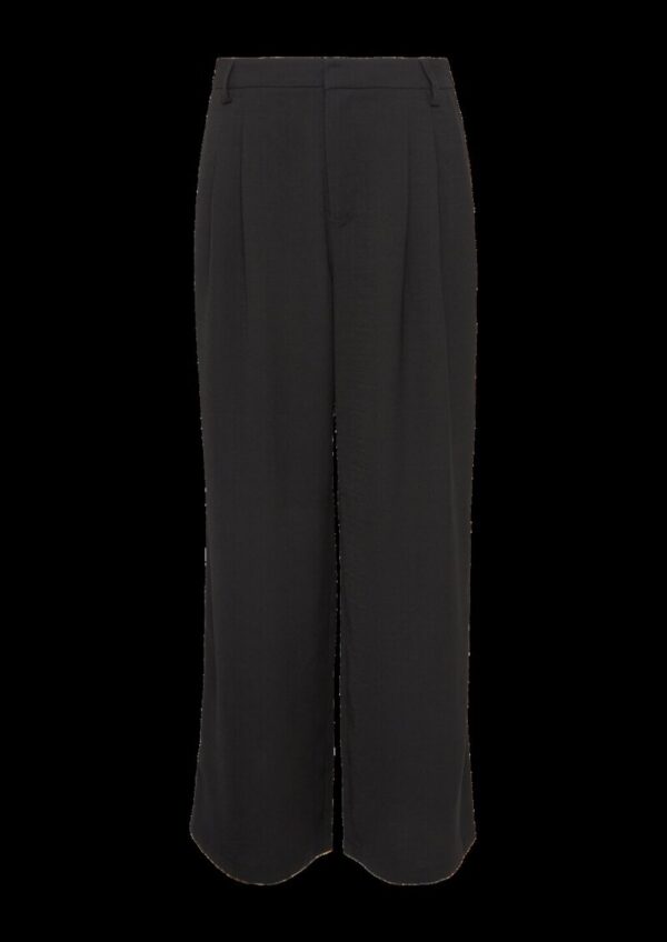 Bundfaltenhose mit weitem Bein