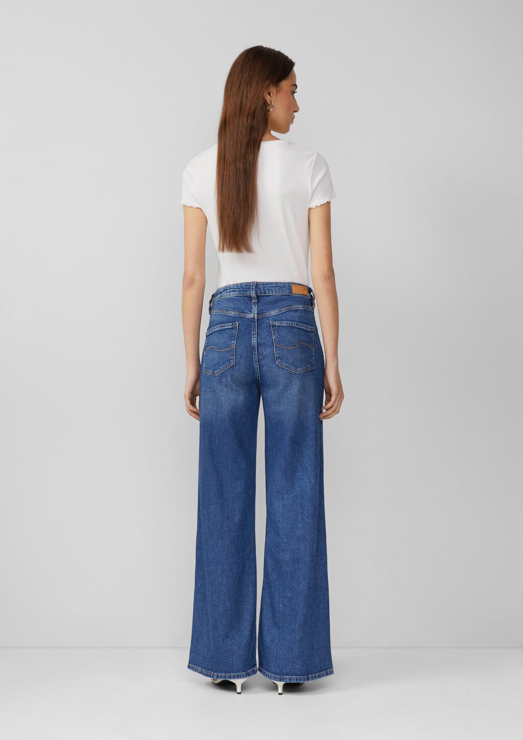Jeans Catie / Slim Fit / High Rise /Wide Leg