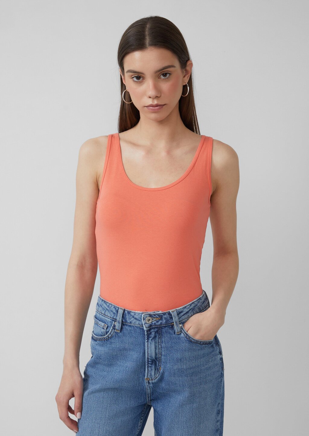 Top aus Baumwolljersey