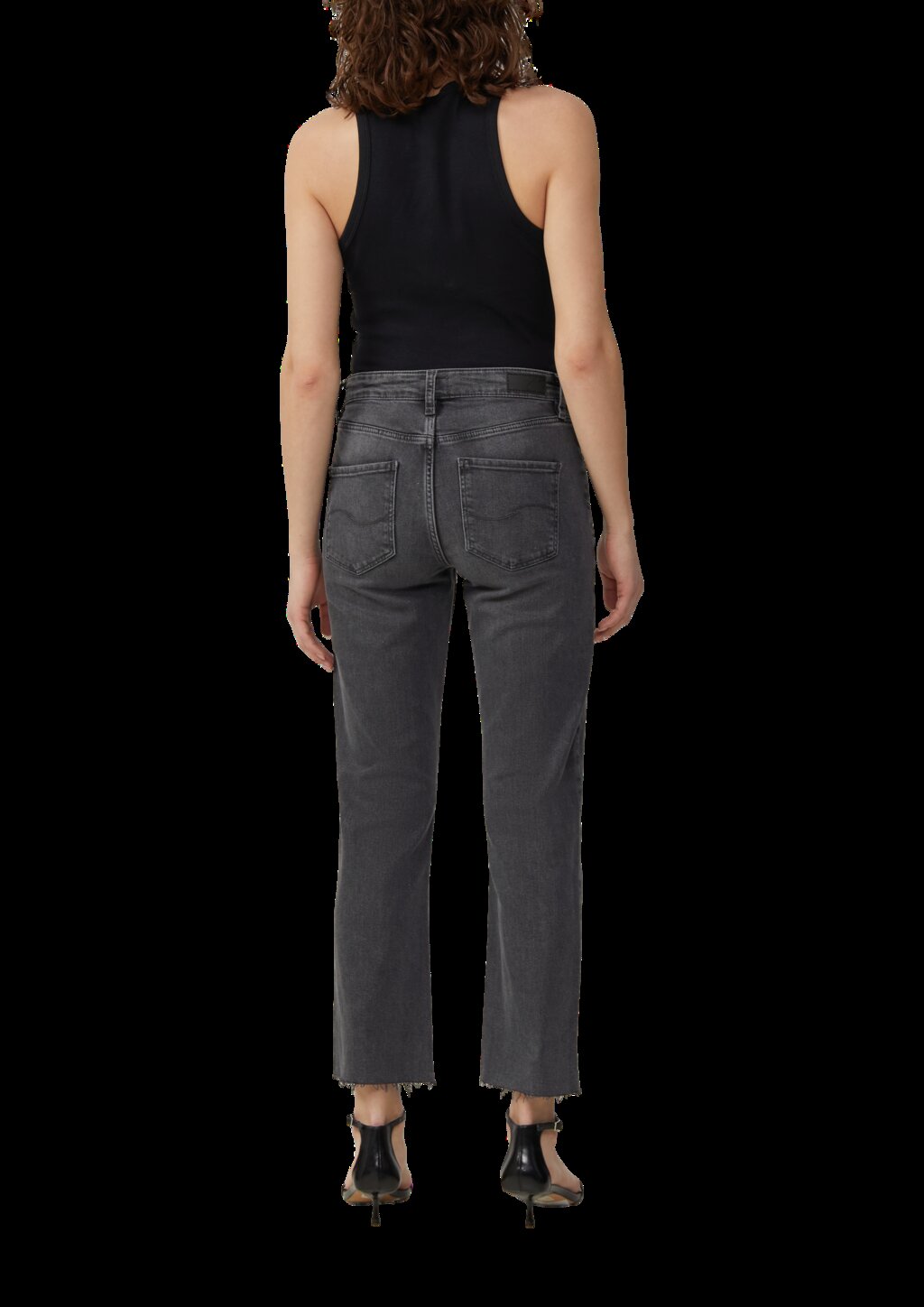 Ankle-Jeans Catie / Slim Fit / Mid Rise / Straight Leg