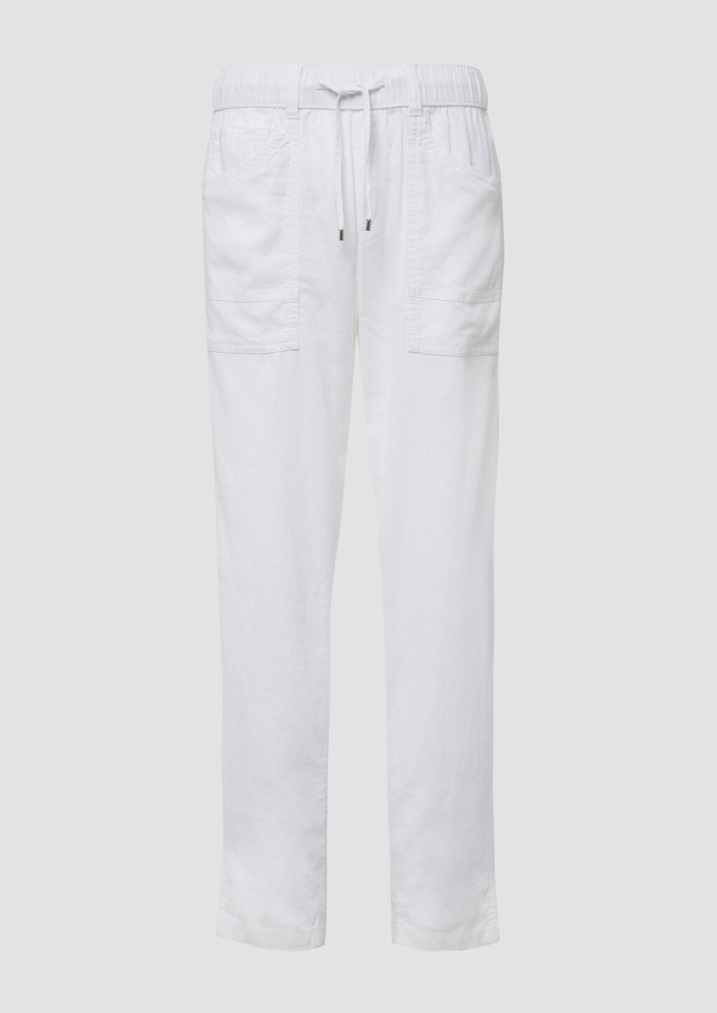 Leinenmix-Hose im Relaxed Fit mit Elastikbund
