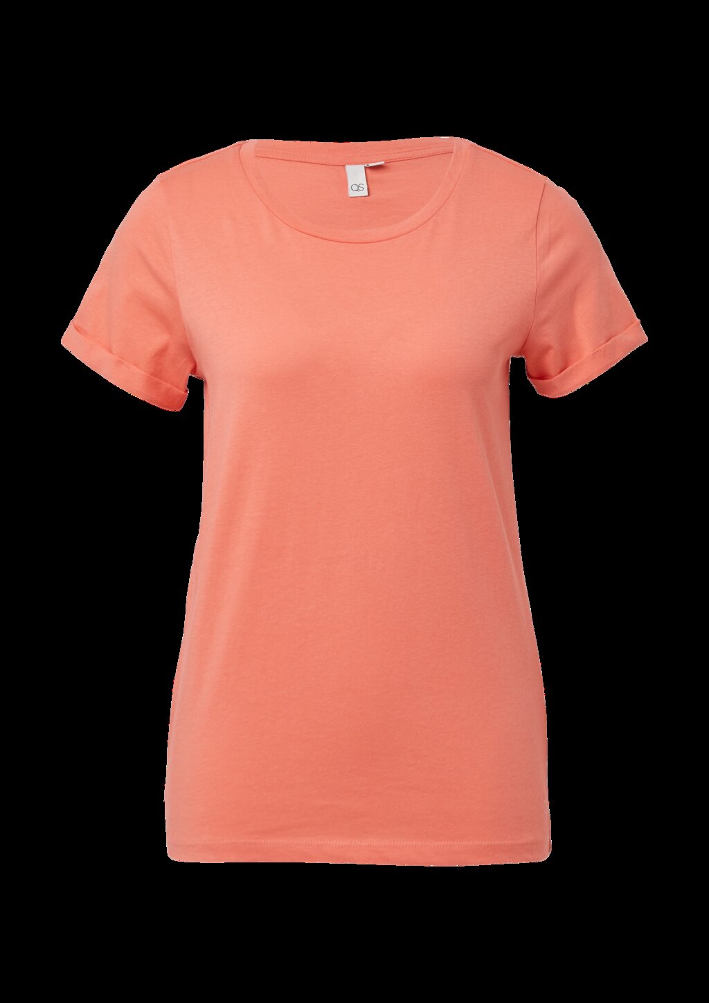 Baumwollshirt mit Rundhalsausschnitt