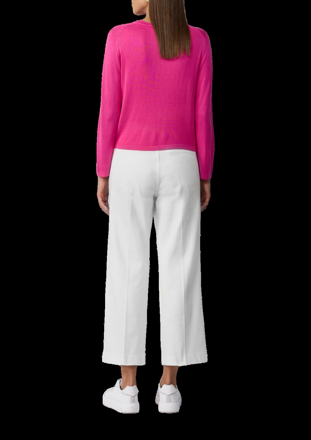 Slim-Fit-Cardigan mit Schmuckknöpfen und verkürzten Ärmeln