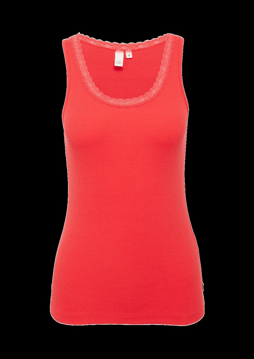 Ripptop mit Spitze am Ausschitt