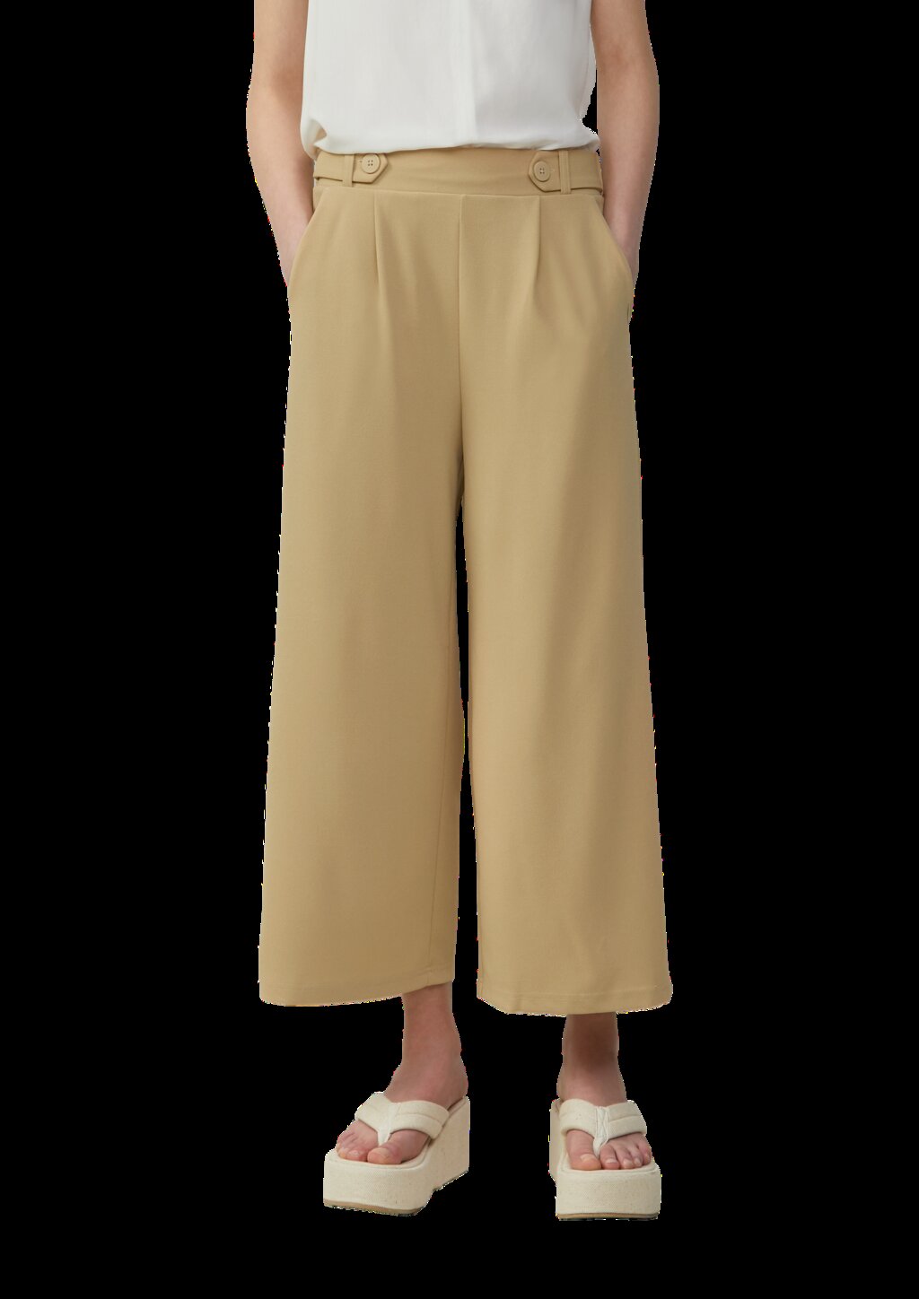 Culotte aus Interlockjersey