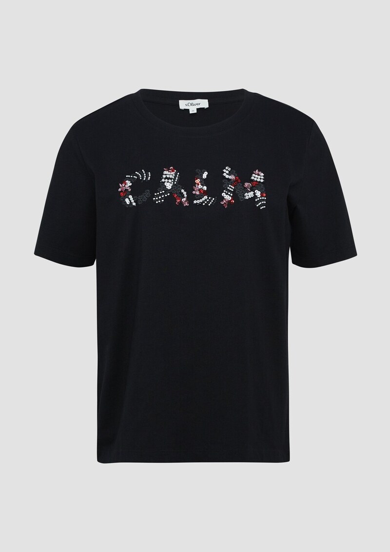 Jersey-T-Shirt im Relaxed Fit mit Artwork