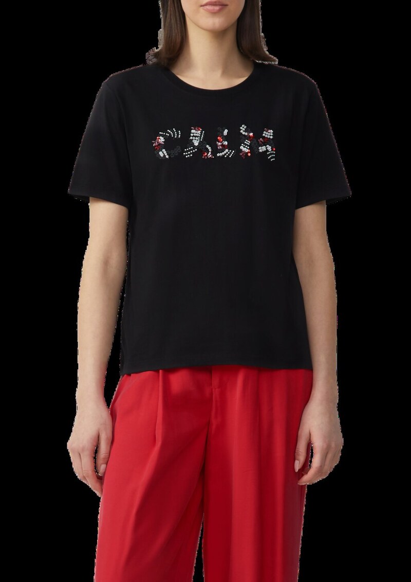 Jersey-T-Shirt im Relaxed Fit mit Artwork