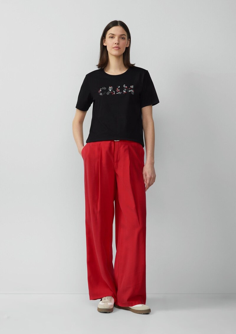 Jersey-T-Shirt im Relaxed Fit mit Artwork