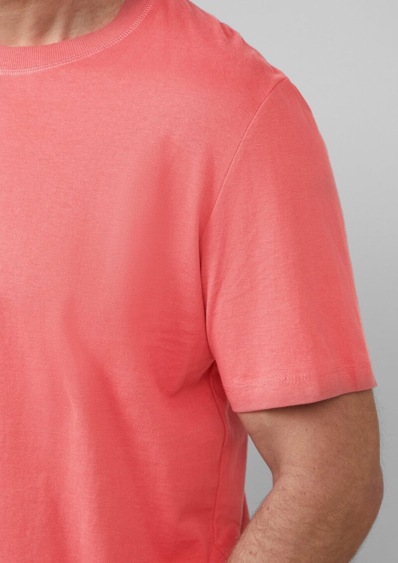 T-Shirt mit Crewneck und Flatlock-Details