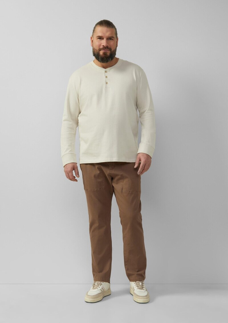 Chinohose im Relaxed Fit aus Baumwollstretch