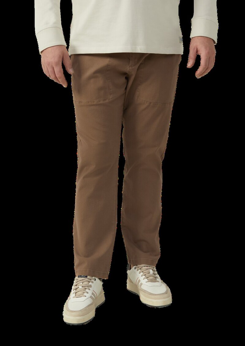 Chinohose im Relaxed Fit aus Baumwollstretch