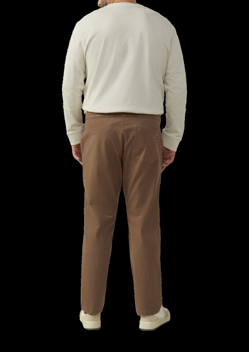 Chinohose im Relaxed Fit aus Baumwollstretch