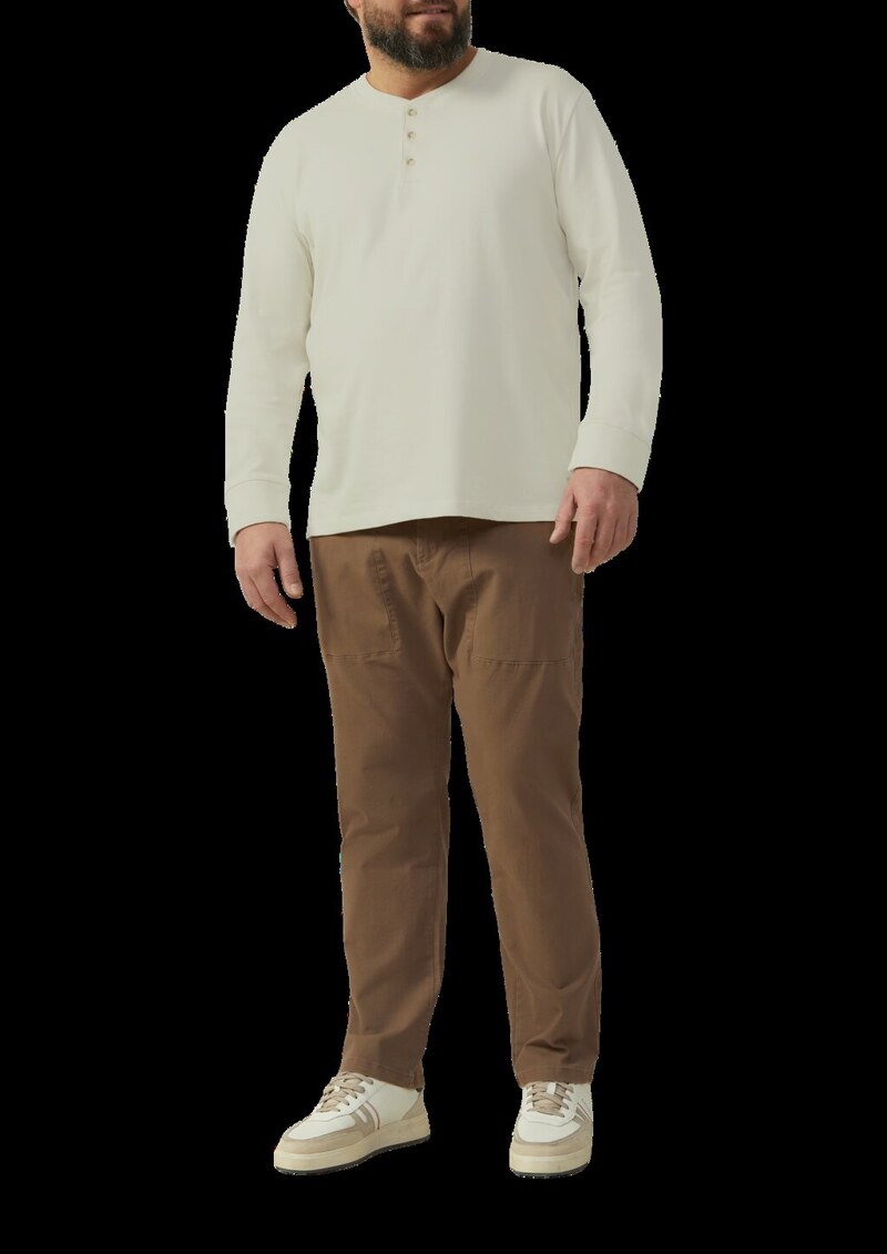 Chinohose im Relaxed Fit aus Baumwollstretch