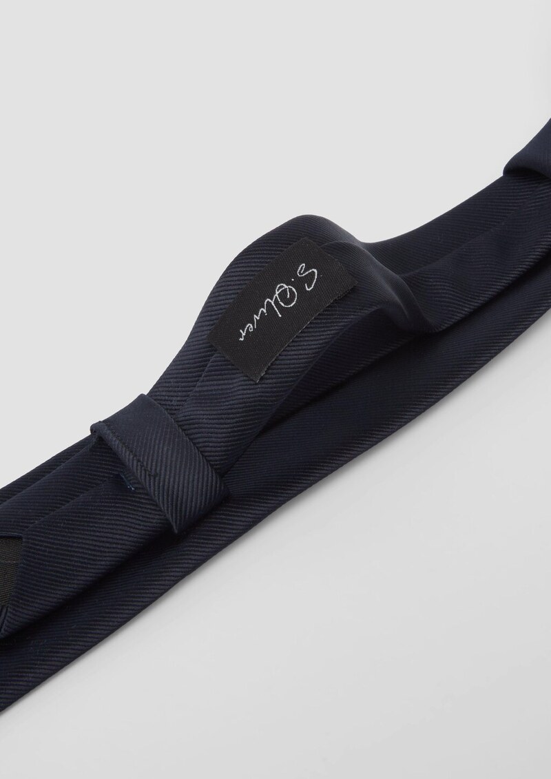 Elegante Krawatte aus Seidenmix-Jacquard