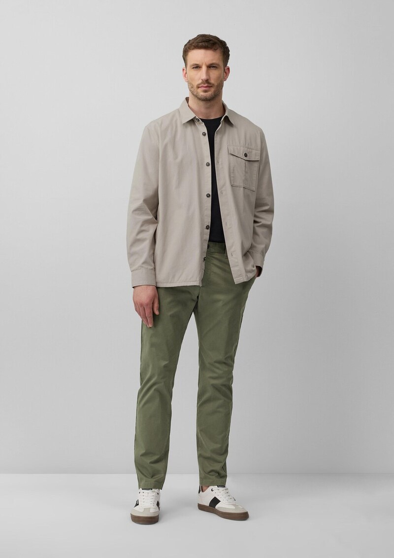 Chino aus feinem Baumwollstretch