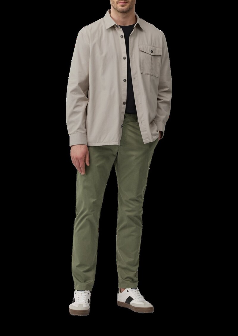 Chino aus feinem Baumwollstretch