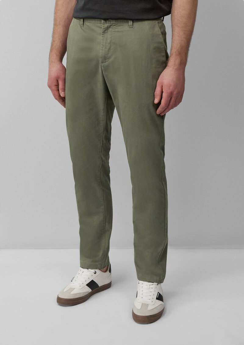 Chino aus feinem Baumwollstretch