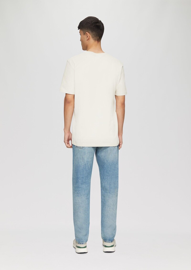 Baumwoll-T-Shirt mit Logo-Print