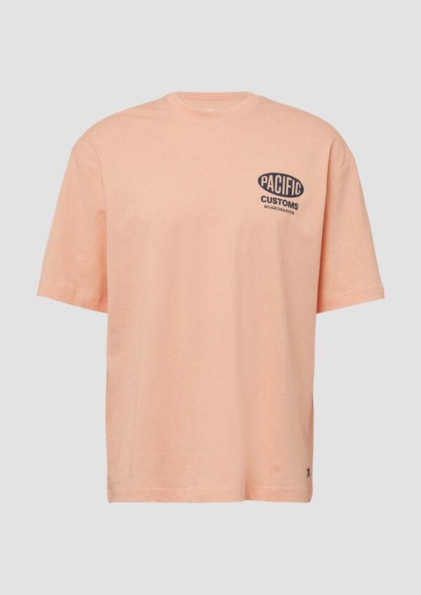 T-Shirt im Relaxed Fit mit Front- und Rückenprint