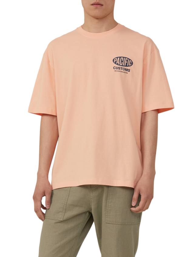 T-Shirt im Relaxed Fit mit Front- und Rückenprint