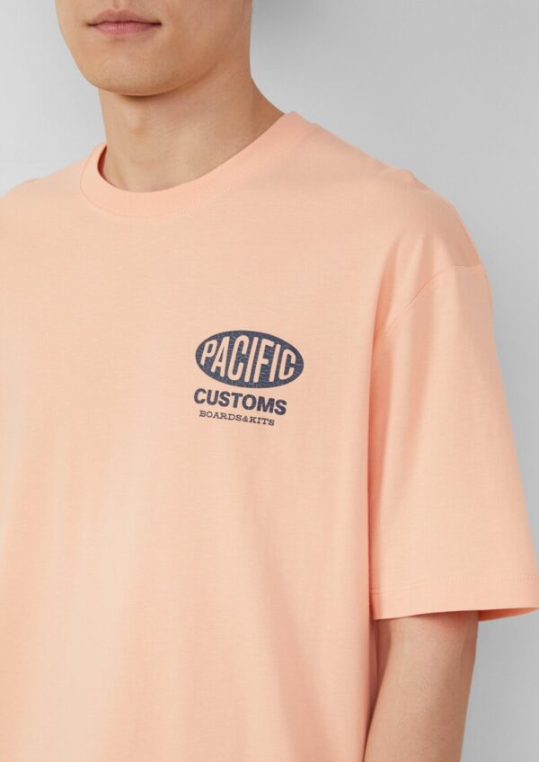 T-Shirt im Relaxed Fit mit Front- und Rückenprint