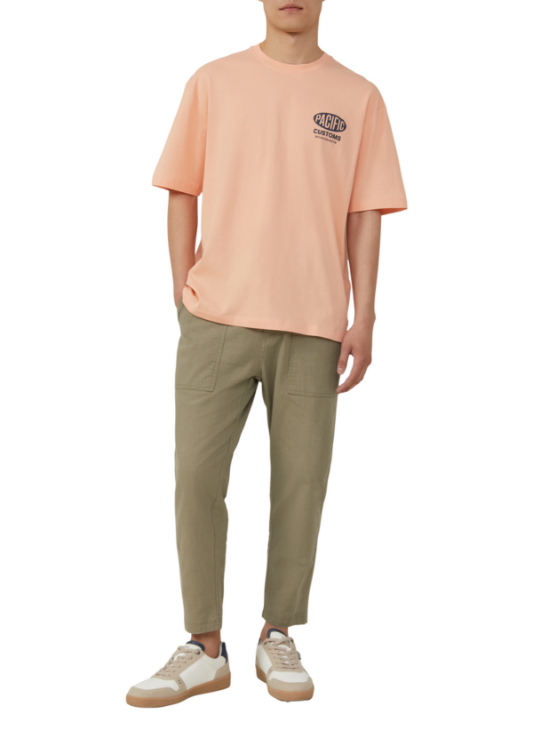 T-Shirt im Relaxed Fit mit Front- und Rückenprint