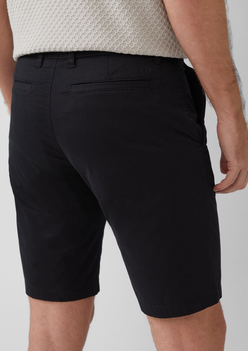 Chino-Shorts aus feinem Baumwollstretch