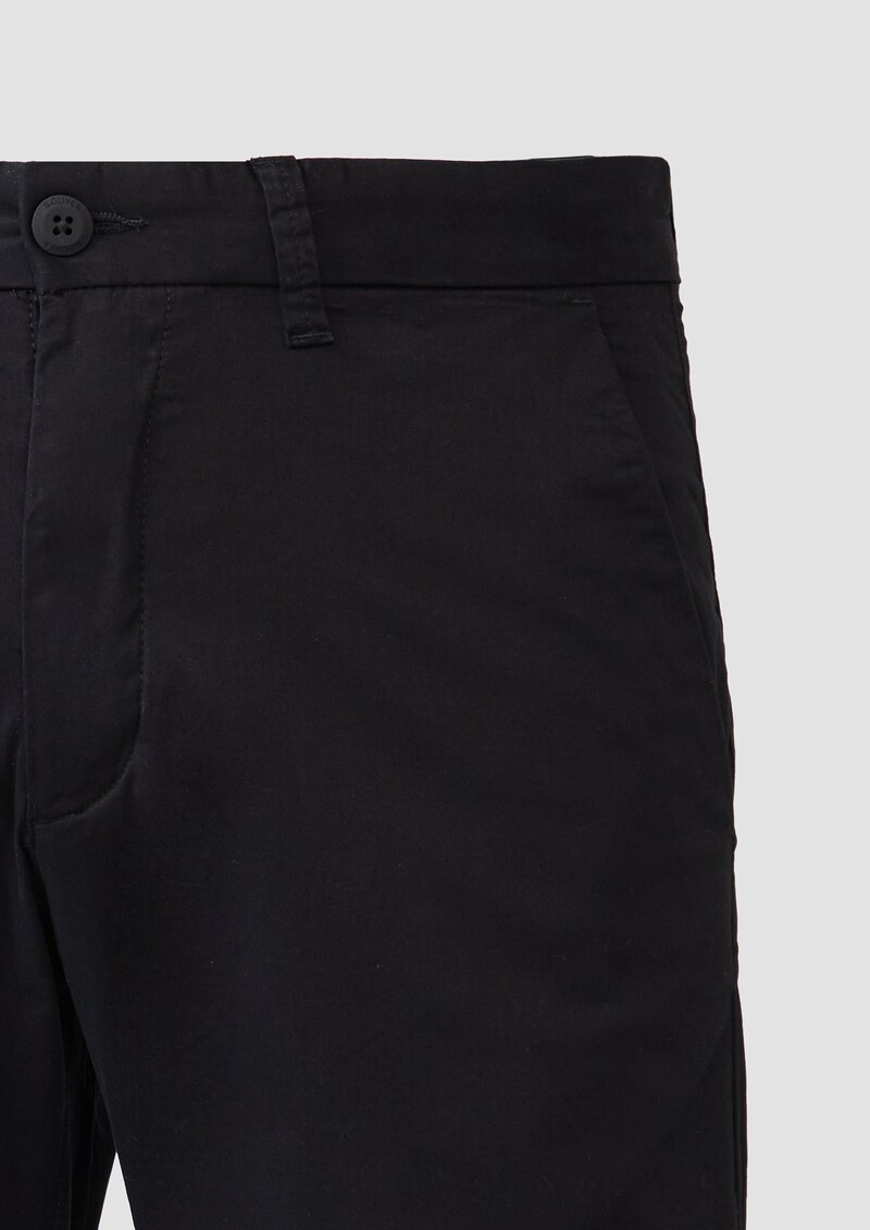 Chino-Shorts aus feinem Baumwollstretch