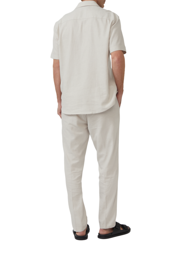 Chino aus Leinenmix im Relaxed Fit