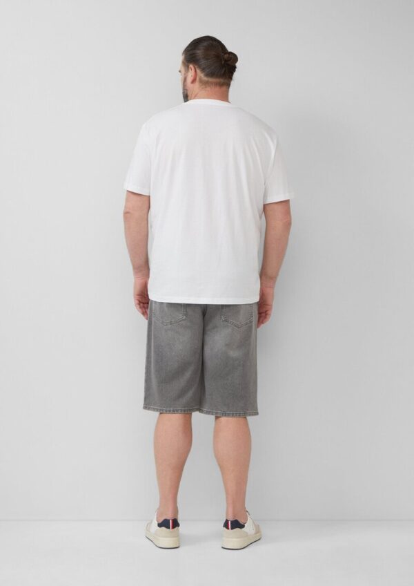 Jeans-Bermuda / Regular Fit / Mid Rise / Straight Leg