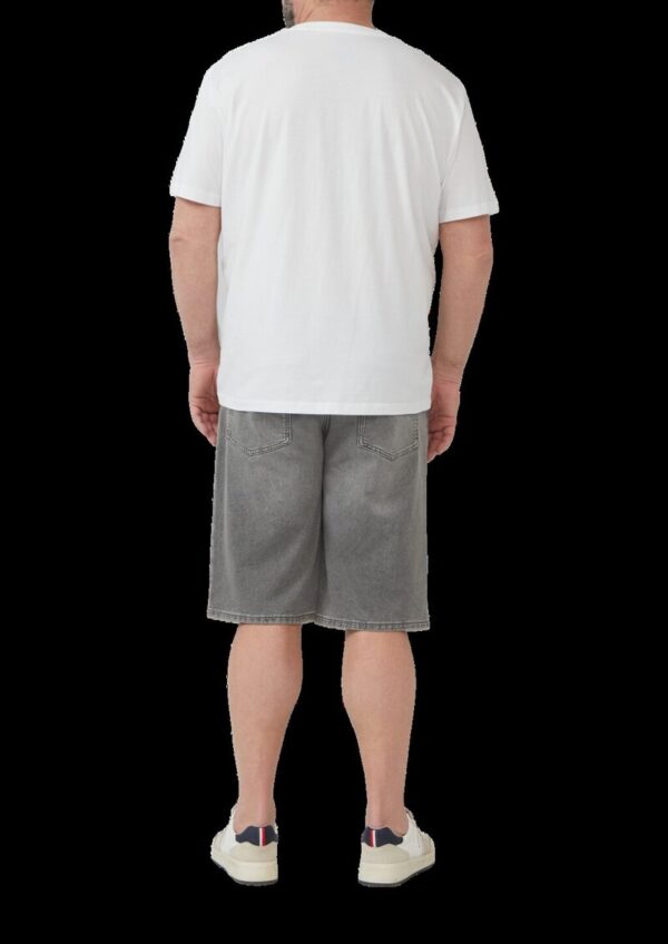 Jeans-Bermuda / Regular Fit / Mid Rise / Straight Leg