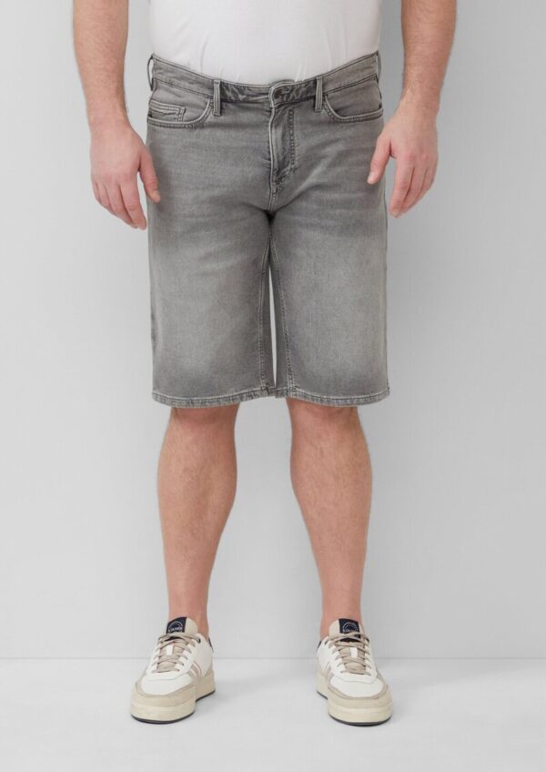 Jeans-Bermuda / Regular Fit / Mid Rise / Straight Leg