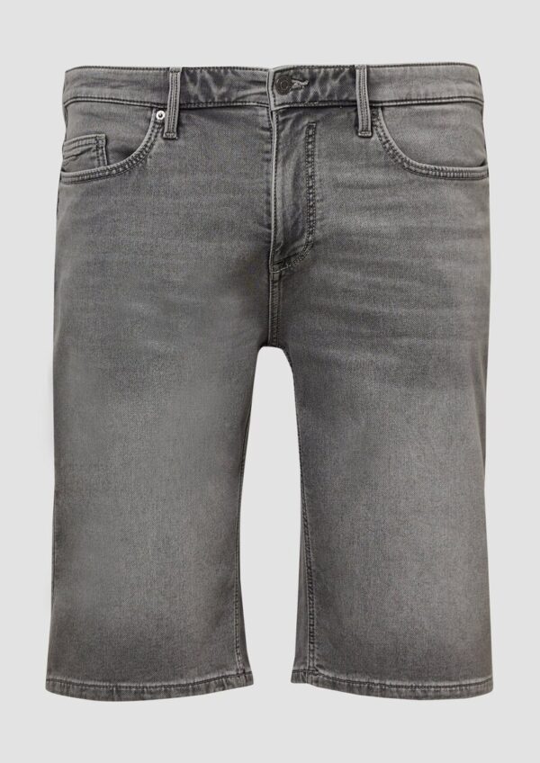 Jeans-Bermuda / Regular Fit / Mid Rise / Straight Leg