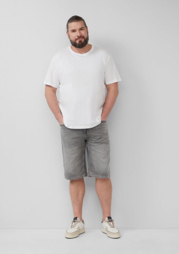 Jeans-Bermuda / Regular Fit / Mid Rise / Straight Leg