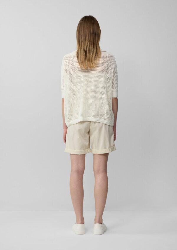 Oversized Ajour-Polo