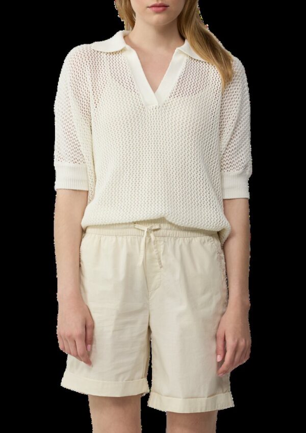 Oversized Ajour-Polo