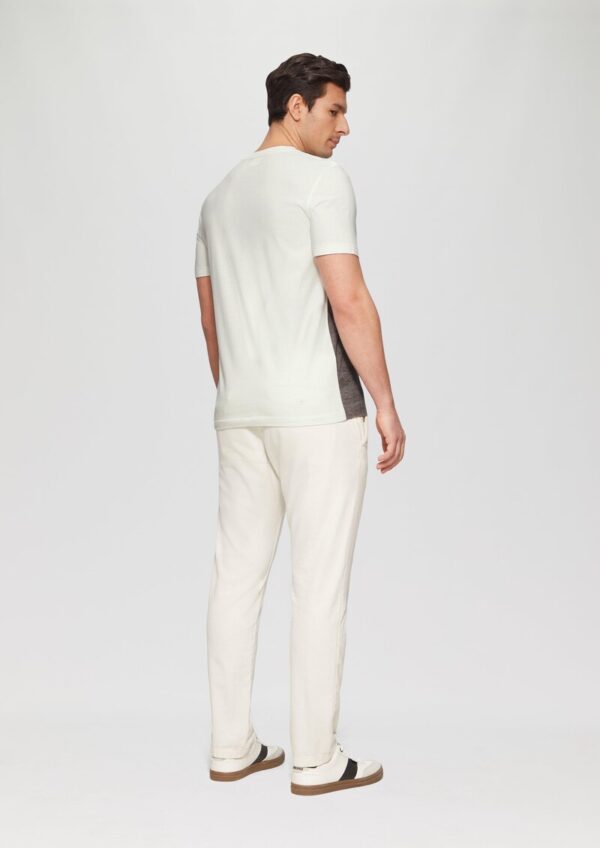 Baumwoll-T-Shirt mit Fotoprint