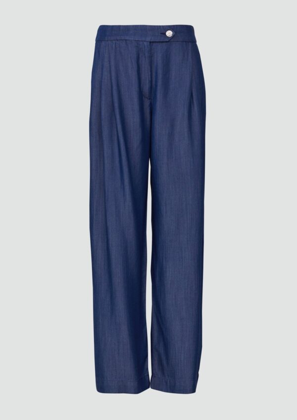 Relaxed-Fit-Hose in Denim-Optik mit Extra Wide Leg