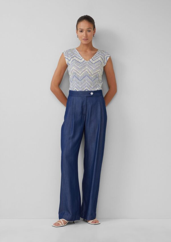 Relaxed-Fit-Hose in Denim-Optik mit Extra Wide Leg