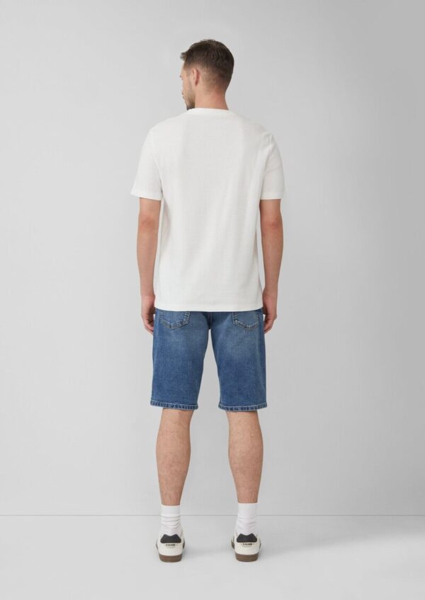 Leichte Jeans-Bermuda / Regular Fit / Mid Rise