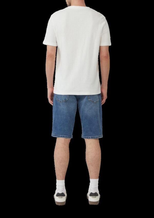 Leichte Jeans-Bermuda / Regular Fit / Mid Rise