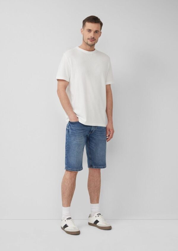 Leichte Jeans-Bermuda / Regular Fit / Mid Rise