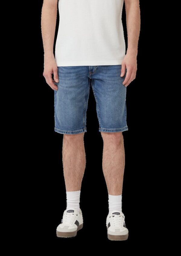 Leichte Jeans-Bermuda / Regular Fit / Mid Rise