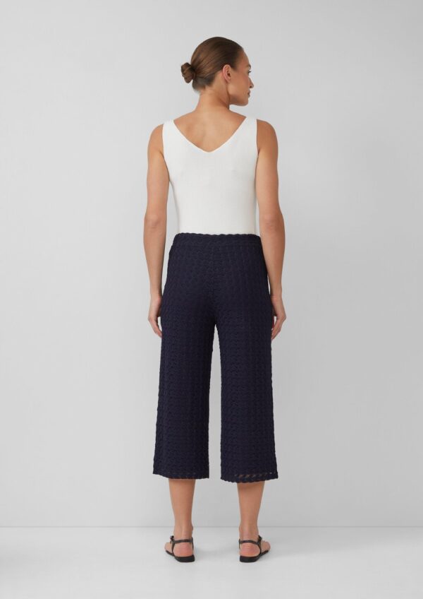 Culotte aus Strickjersey mit Futter und Elastikbund