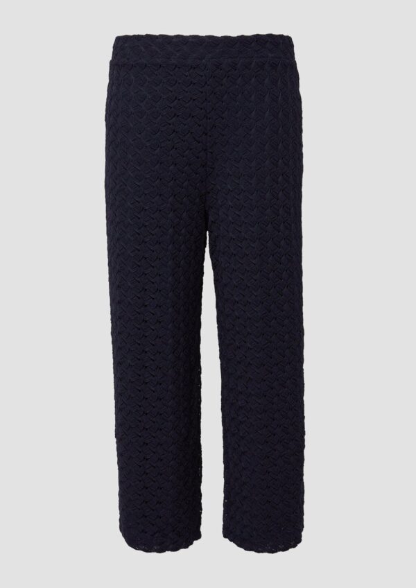 Culotte aus Strickjersey mit Futter und Elastikbund