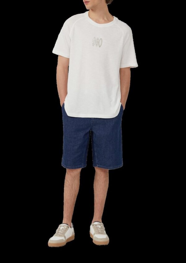 Jeans-Bermuda / Comfort Fit / Mid Rise / Tunnelzug